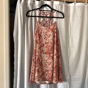 Forever 21 A-line tank dress with ladder back